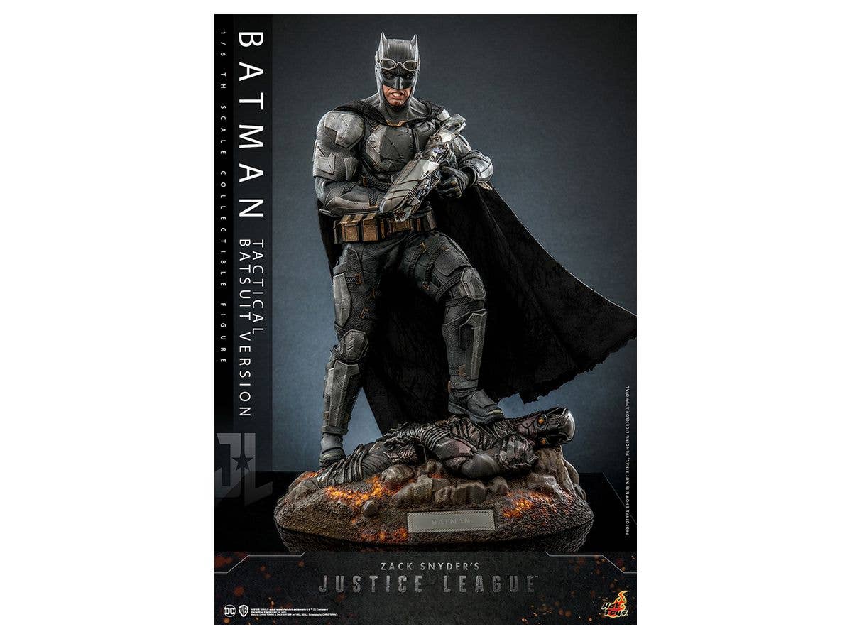 Television Masterpiece - Fully Poseable Figure: Zack Snyder's Justice League - Batman (Tactical Batsuit Version)