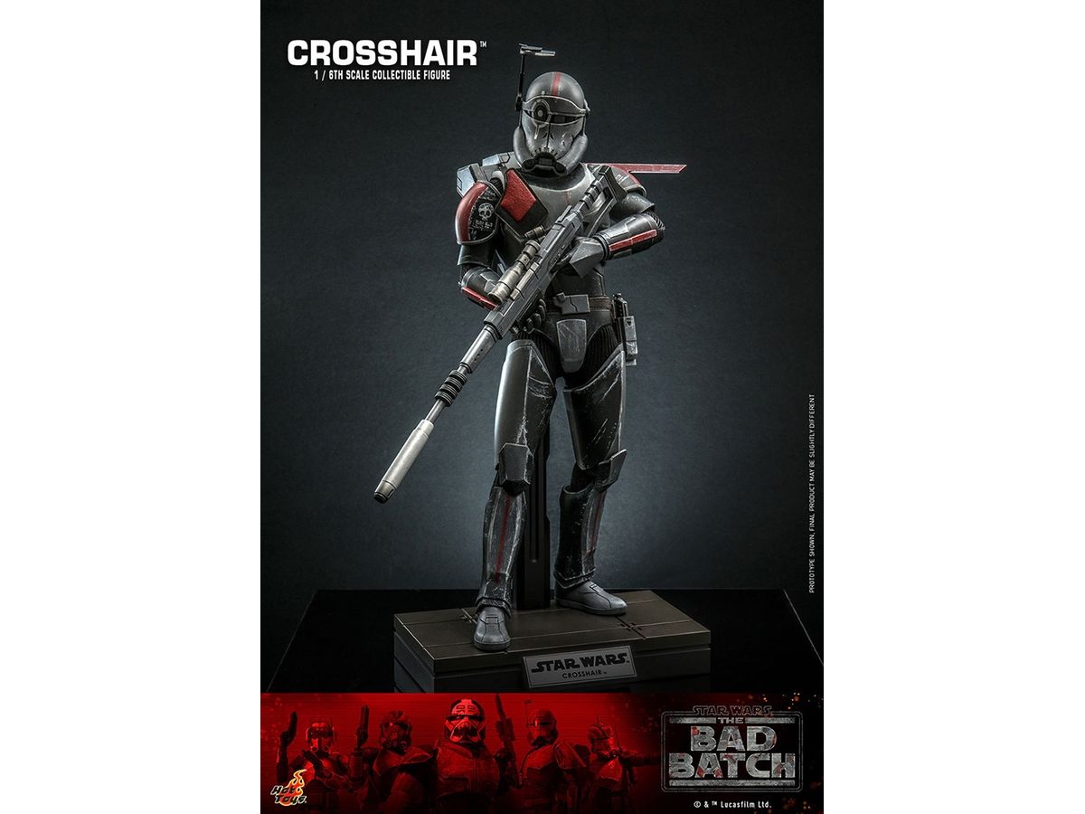 Television Masterpiece - Fully Poseable Figure: Star Wars: The Bad Batch - Crosshair