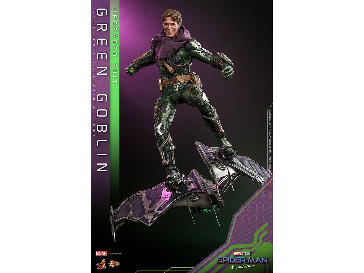 Movie Masterpiece - Fully Poseable Figure: Spider-Man: No Way Home - Green Goblin (Upgraded Suit)
