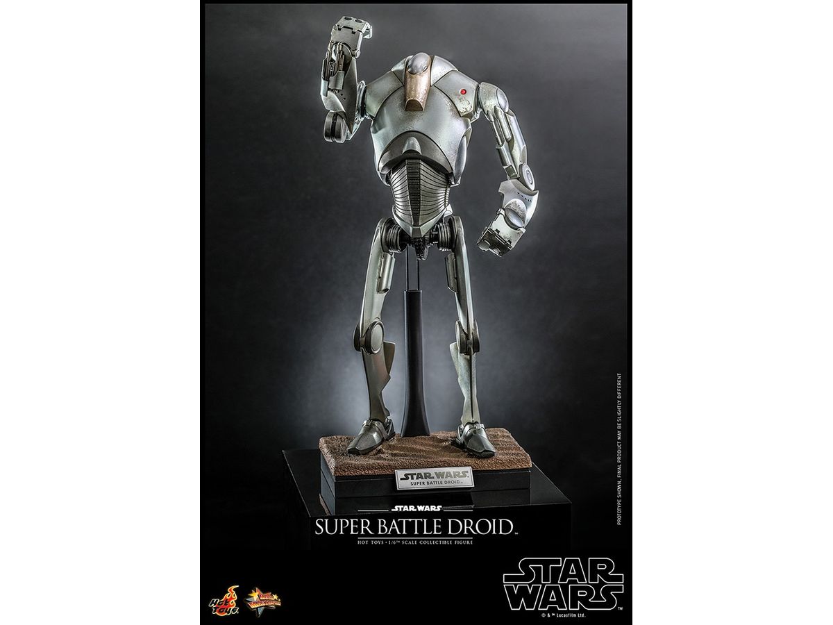 Movie Masterpiece - Fully Poseable Figure: Star Wars / Episode II Attack of the Clones - Super Battle Droid