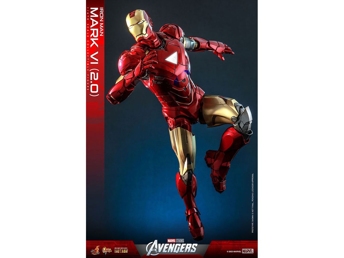 Movie Masterpiece Diecast - Scale Fully Poseable Figure: The Avengers - Iron  Man Mark 6 (Version 2.0) | Hlj.Com