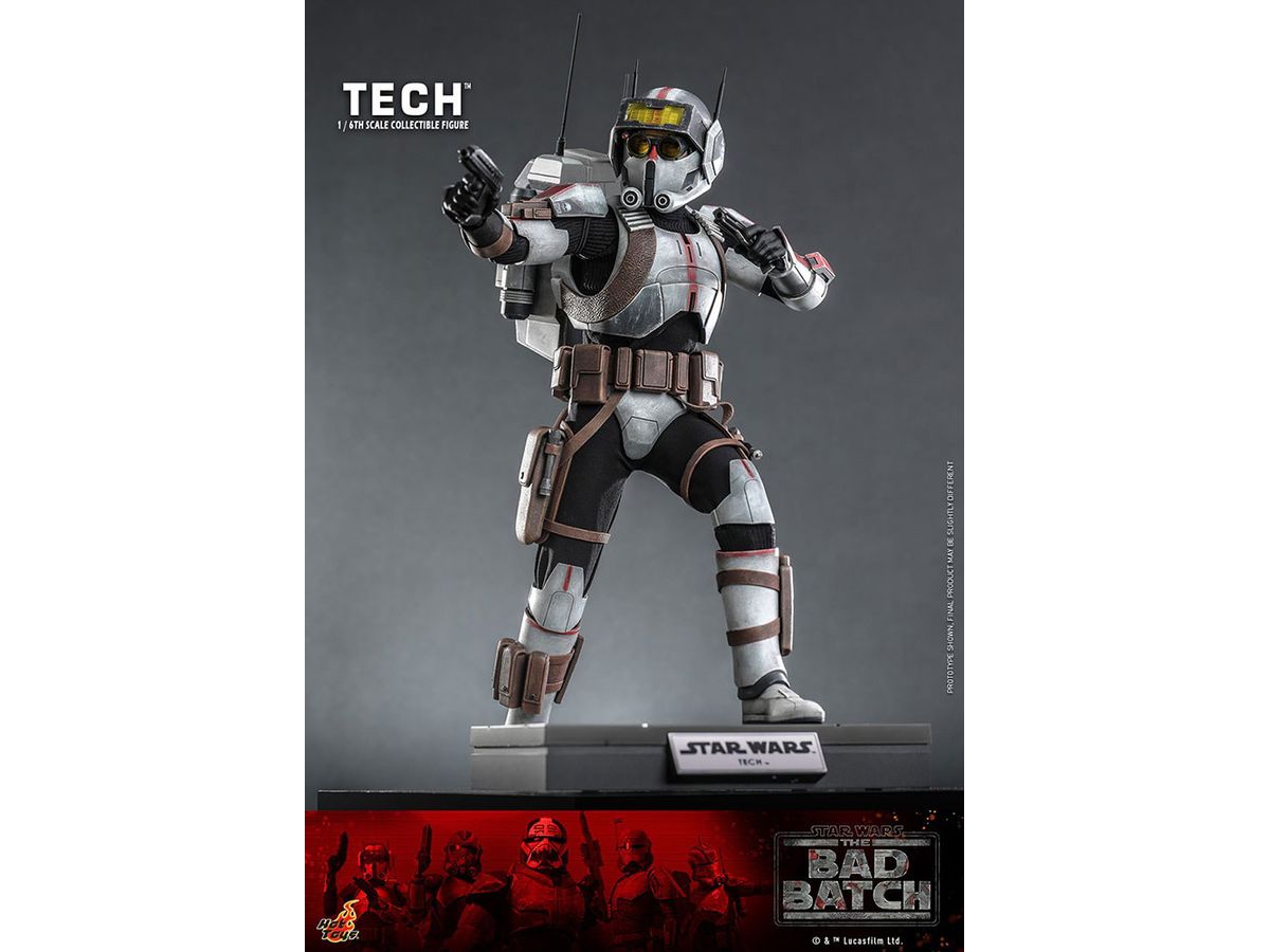 Television Masterpiece - Fully Poseable Figure: Star Wars: The Bad Batch - Tech