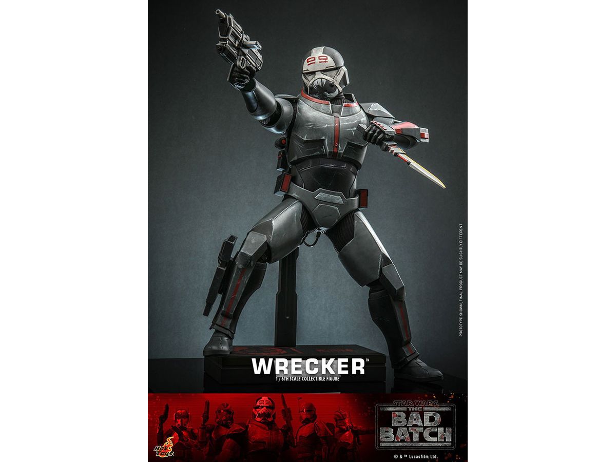 Television Masterpiece - Fully Poseable Figure: Star Wars: The Bad Batch - Wrecker