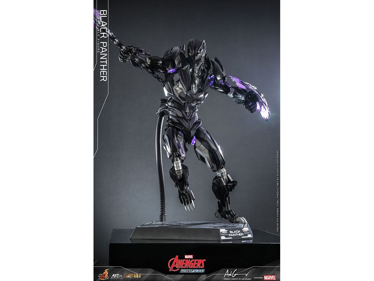 Artist Collection DIECAST - Marvel's Avengers Mech Strike - Black Panther