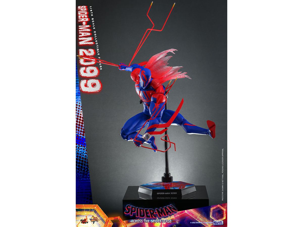 Movie Masterpiece - Fully Poseable Figure: Spider-Man: Across the Spider-Verse - Spider-Man 2099