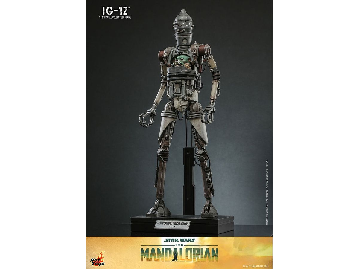 Television Masterpiece - Fully Poseable Figure: The Mandalorian - IG-12
