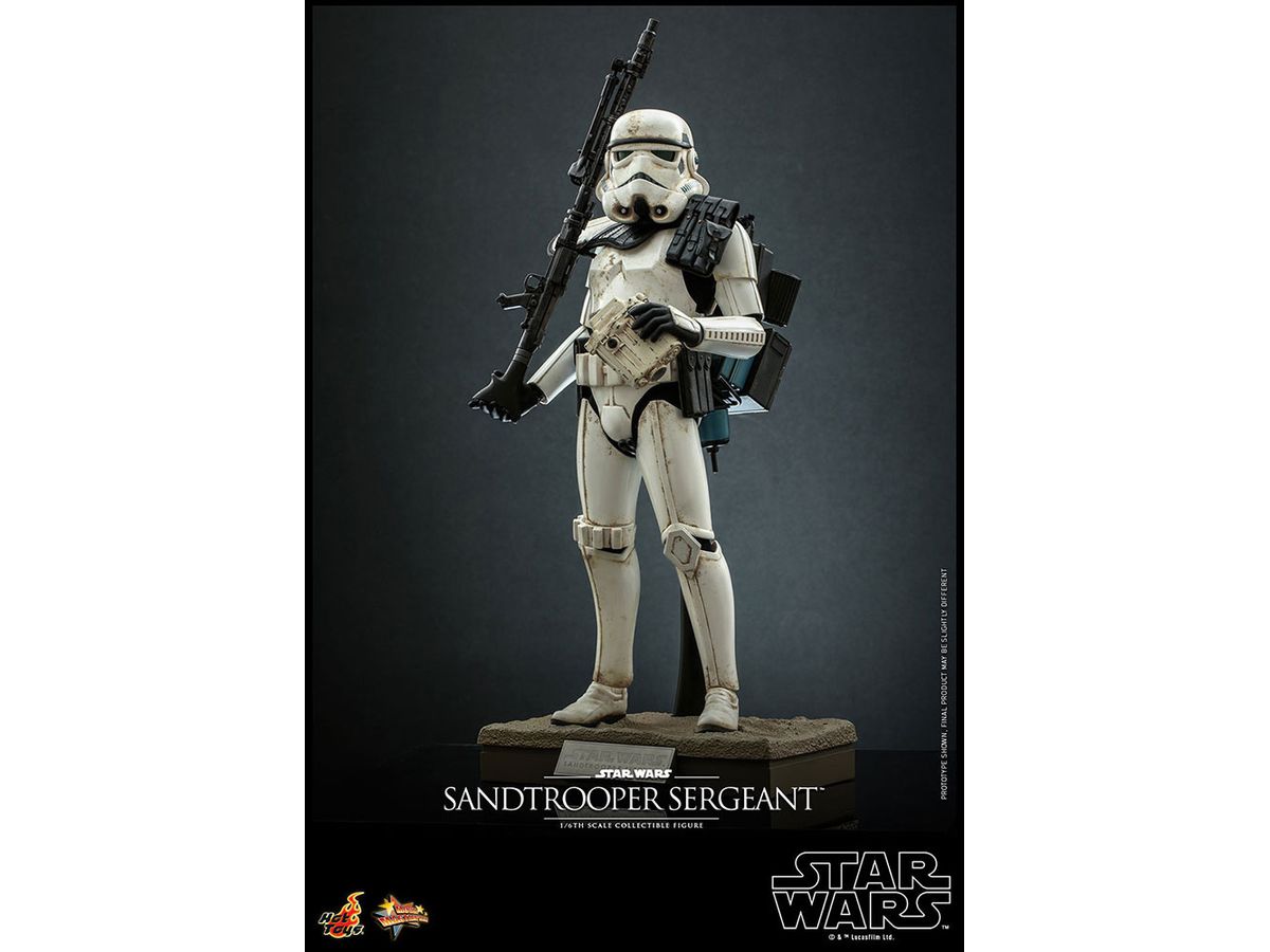 Movie Masterpiece - Fully Poseable Figure: Star Wars / Episode IV A New Hope - Sandtrooper Sergeant