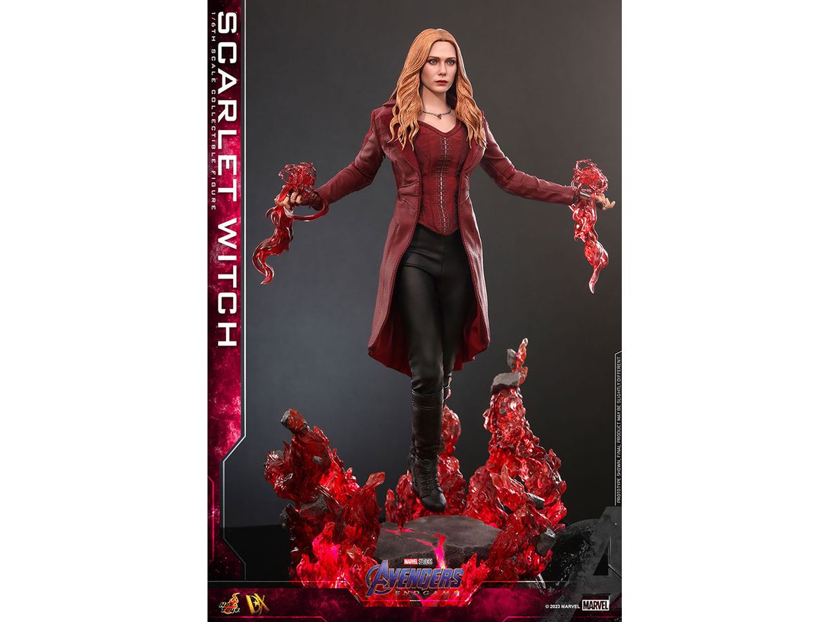 Movie Masterpiece Deluxe - Scale Fully Poseable Figure: Avengers: Endgame - Scarlet Witch