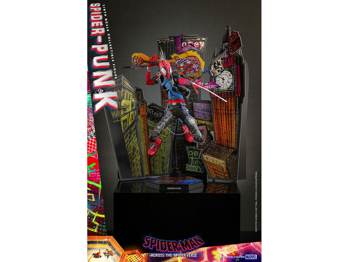 Movie Masterpiece - Scale Fully Poseable Figure: Spider-Man: Across the Spider-Verse - Spider-Punk
