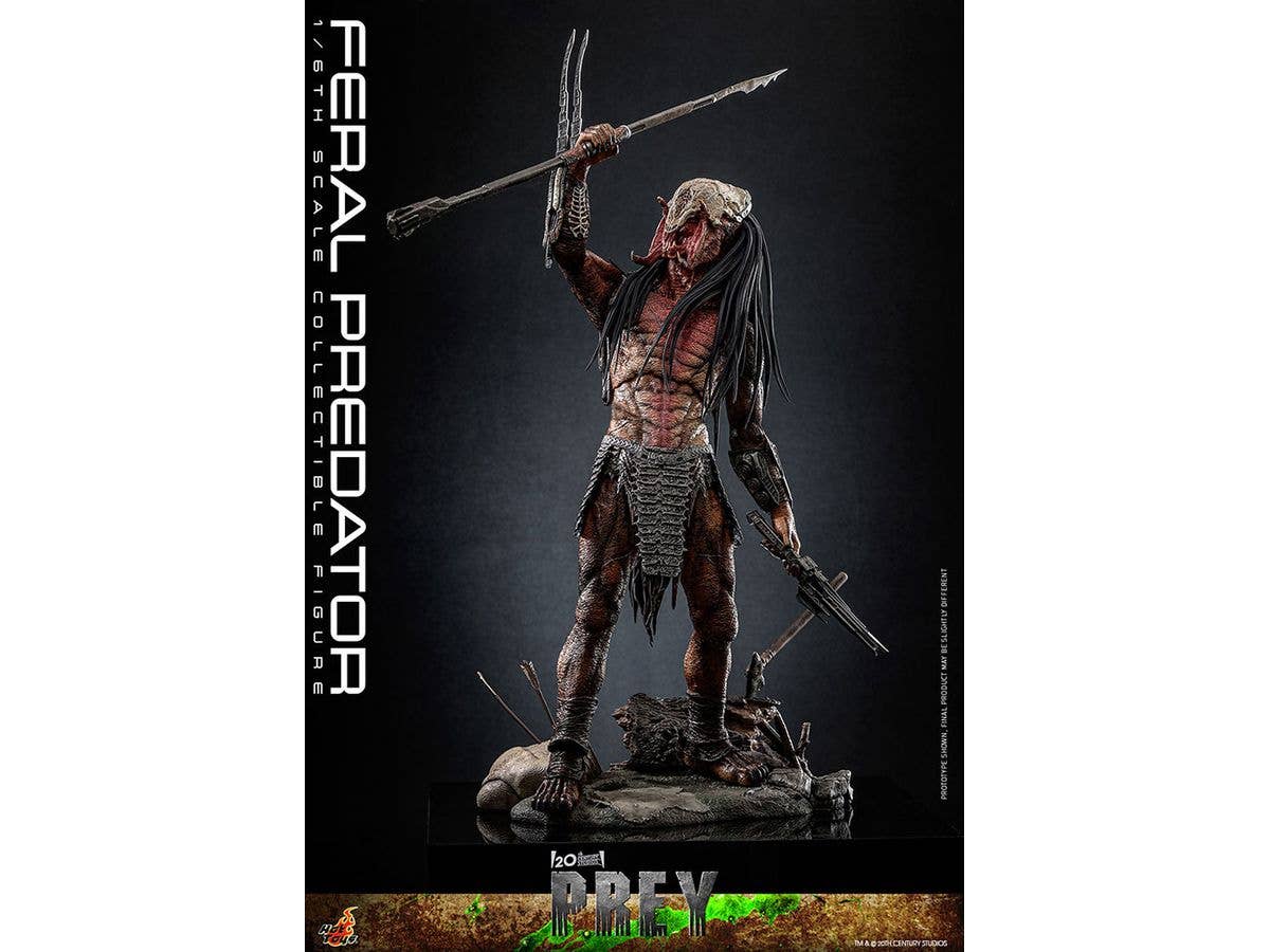 Movie Masterpiece - Fully Poseable Figure: Prey - Feral Predator