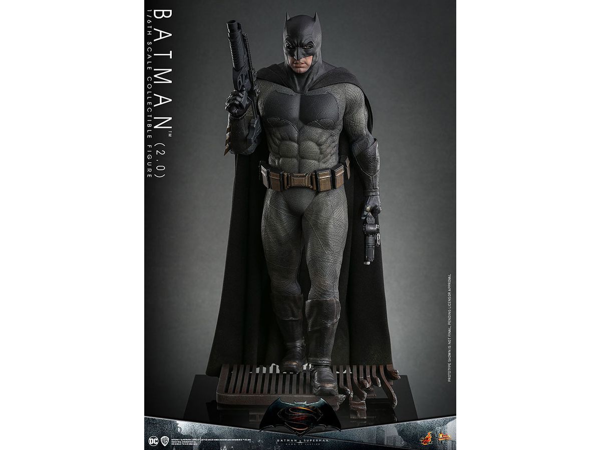 Movie Masterpiece - Fully Poseable Figure: Batman v Superman Dawn of Justice - Batman 2.0