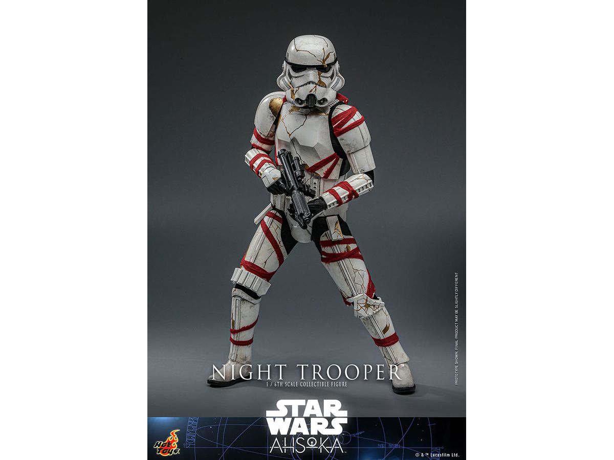 Television Masterpiece - Fully Poseable Figure: Star Wars: Ahsoka - Night Trooper
