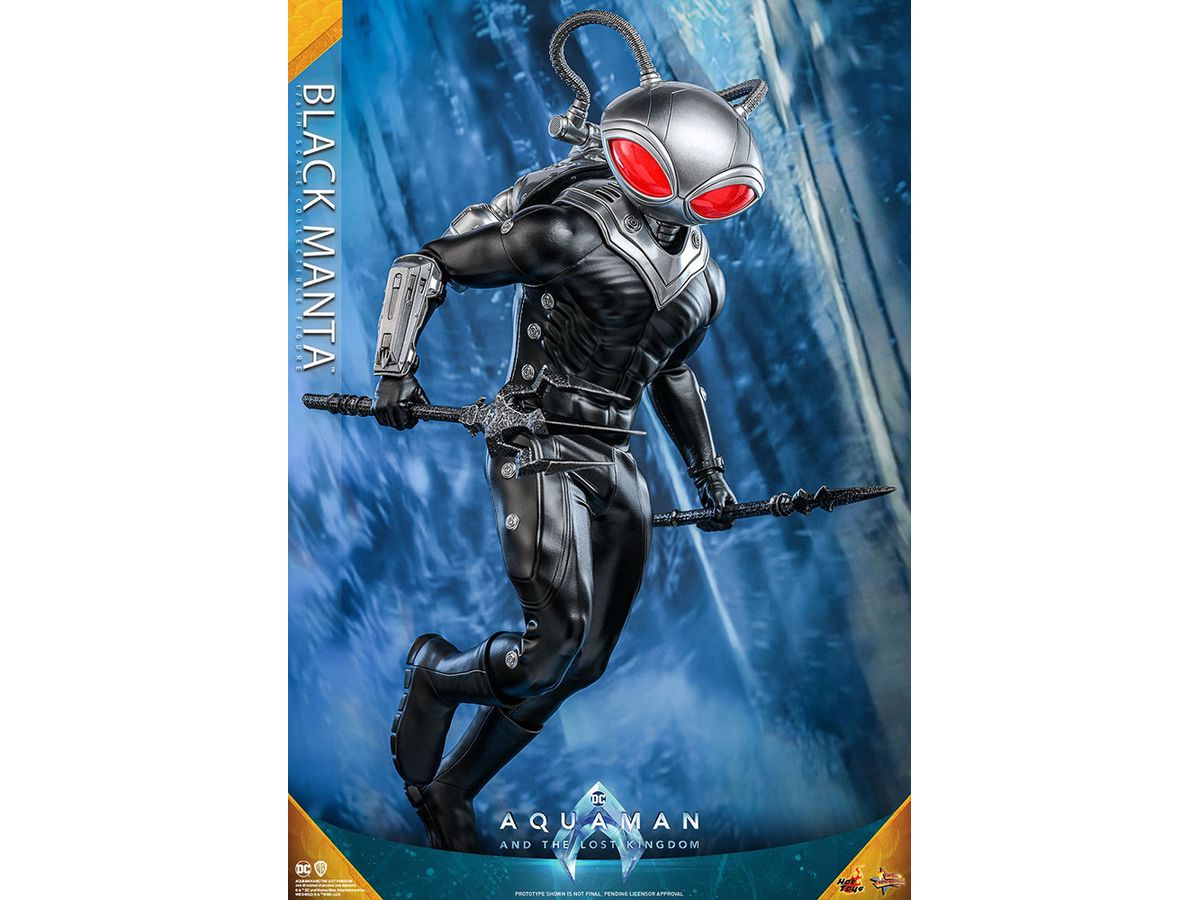 Movie Masterpiece - Fully Poseable Figure: Aquaman and the Lost Kingdom - Black Manta