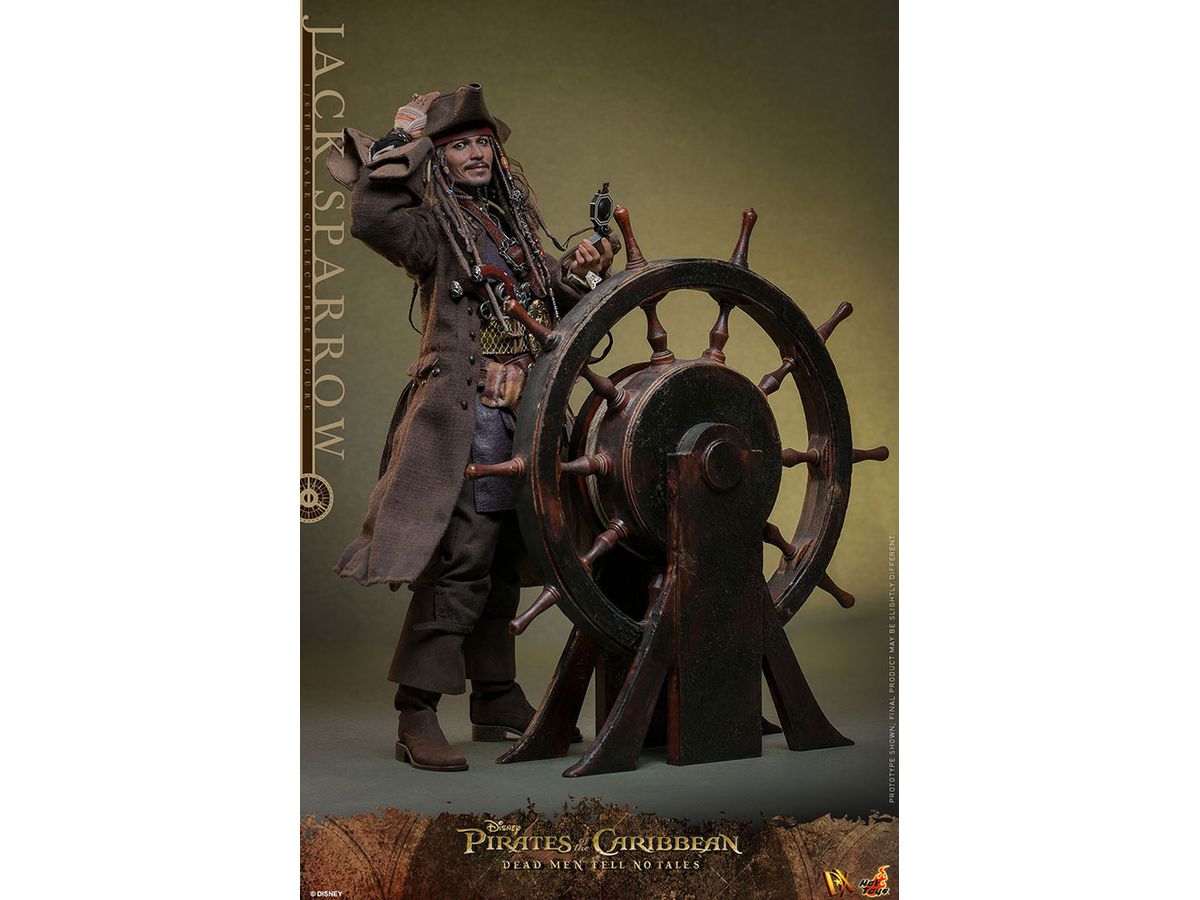 Movie Masterpiece Deluxe - Fully Poseable Figure: Pirates of the Caribbean / Dead Men Tell No Tales - Jack Sparrow 2.0