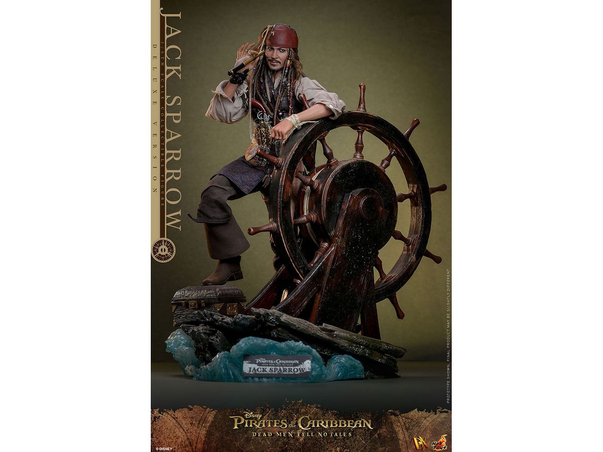 Movie Masterpiece Deluxe - Fully Poseable Figure: Pirates of the Caribbean / Dead Men Tell No Tales - Jack Sparrow 2.0 (Deluxe Version)