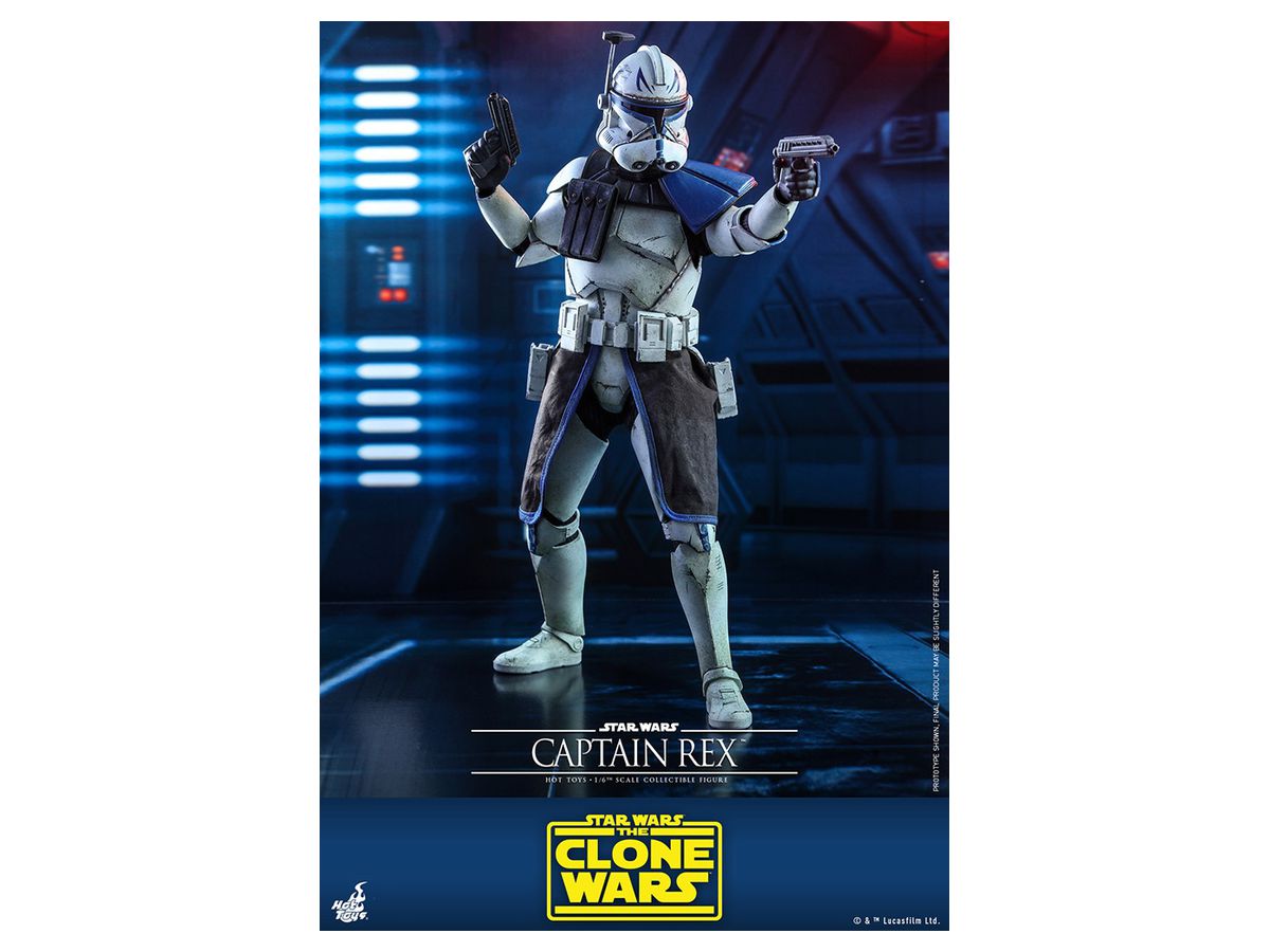 Television Masterpiece Fully Poseable Figure Star Wars: The Clone Wars Captain Rex