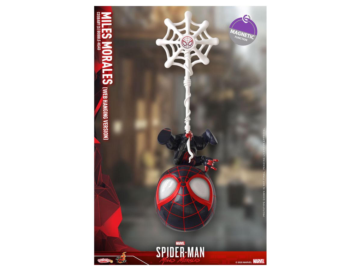 Cosbaby - Marvel's Spider-Man: Miles Morales [Size S] - Spider-Man (Miles Morales / Web Hanging Version)