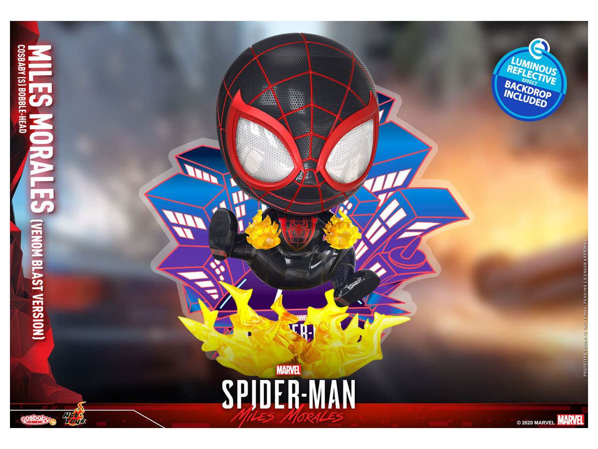 Cosbaby - Marvel's Spider-Man: Miles Morales [Size S] - Spider-Man (Miles Morales / Venom Blast Version)