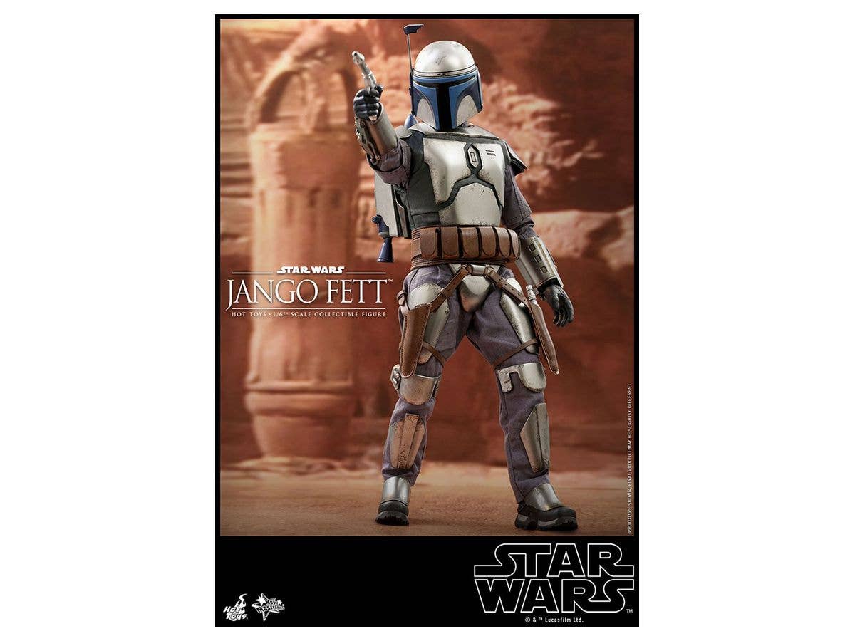 Movie Masterpiece Fully Poseable Figure Star Wars Episode II Jango Fett