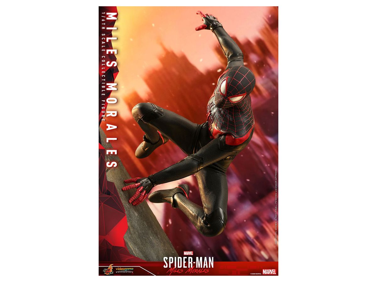 Video Game Masterpiece - Scale Fully Poseable Figure: Marvel's Spider-Man: Miles Morales - Spider-Man (Miles Morales)