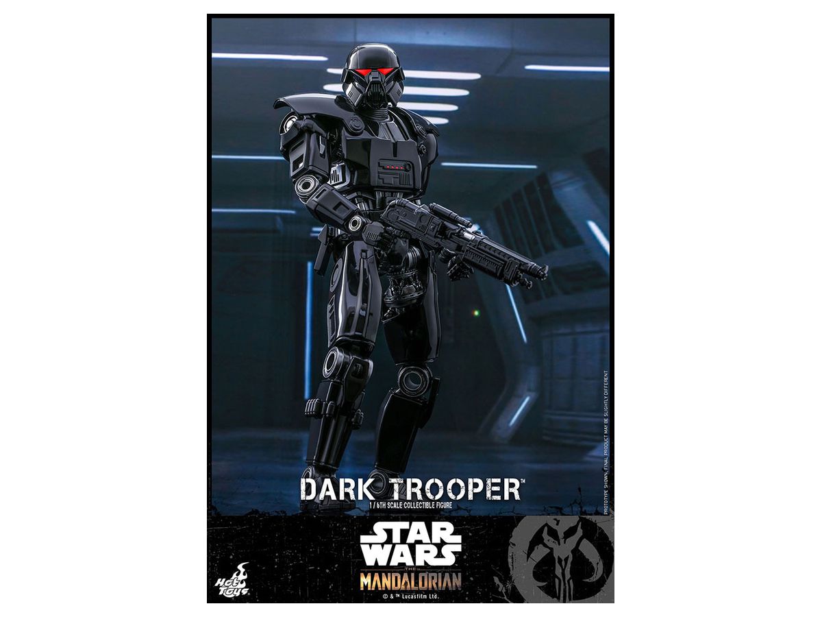 Television Masterpiece - Fully Poseable Figure: The Mandalorian - Dark Trooper