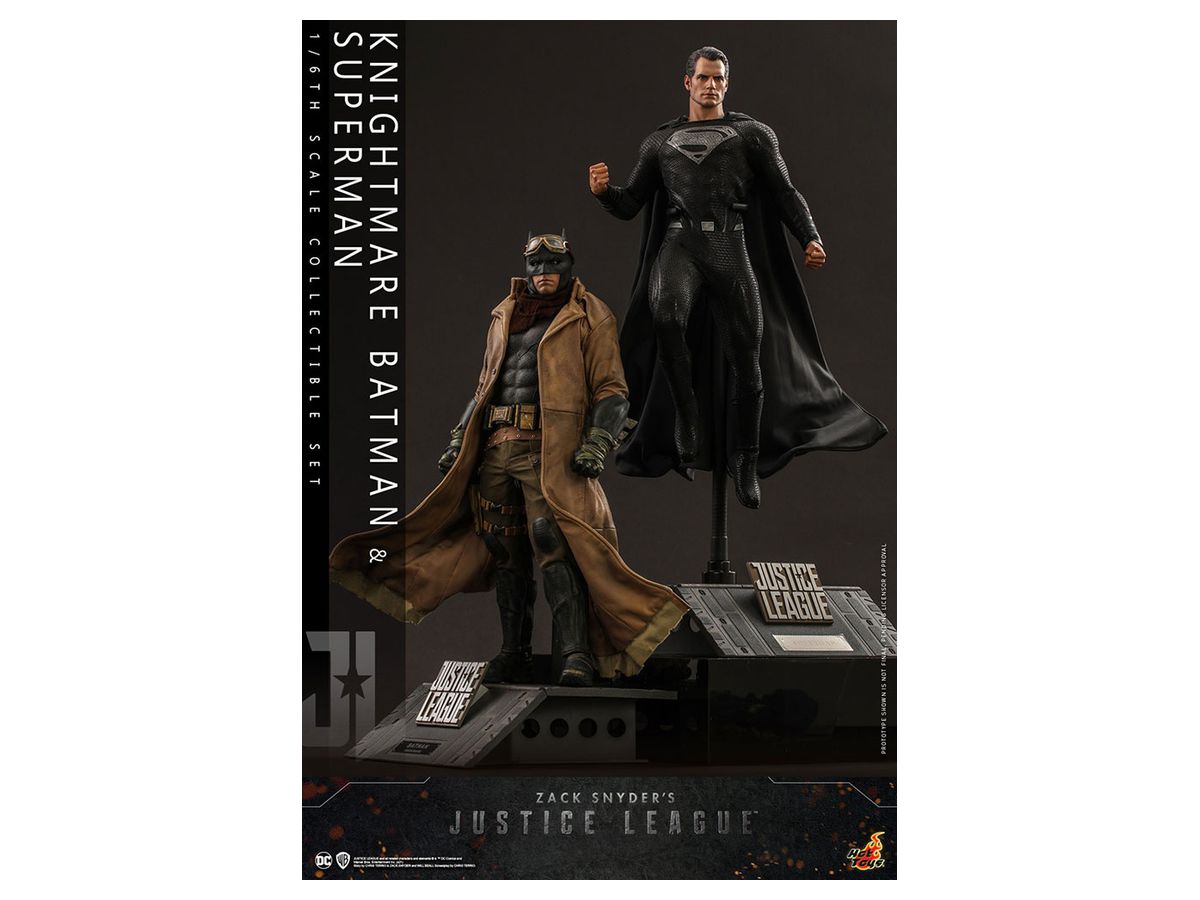 Movie Masterpiece - Fully Poseable Figures: Zack Snyder's Justice League - Knightmare Batman & Superman Set