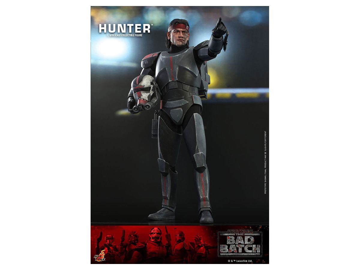Television Masterpiece - Fully Poseable Figure: Star Wars: The Bad Batch - Hunter
