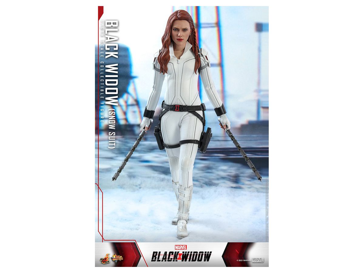 Movie Masterpiece - Fully Poseable Figure: Black Widow - Black Widow (Snow Suit Version)
