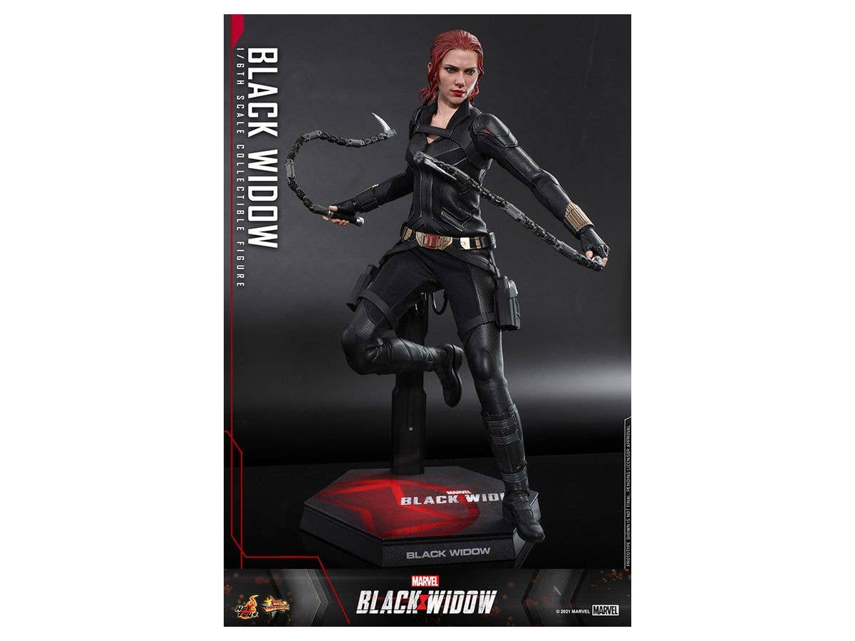 Movie Masterpiece - Fully Poseable Figure: Black Widow - Black Widow