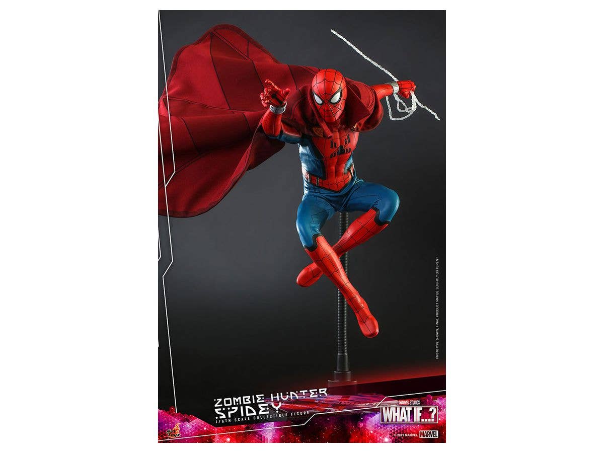 Television Masterpiece - Fully Poseable Figure: What If...? - Zombie Hunter Spidey
