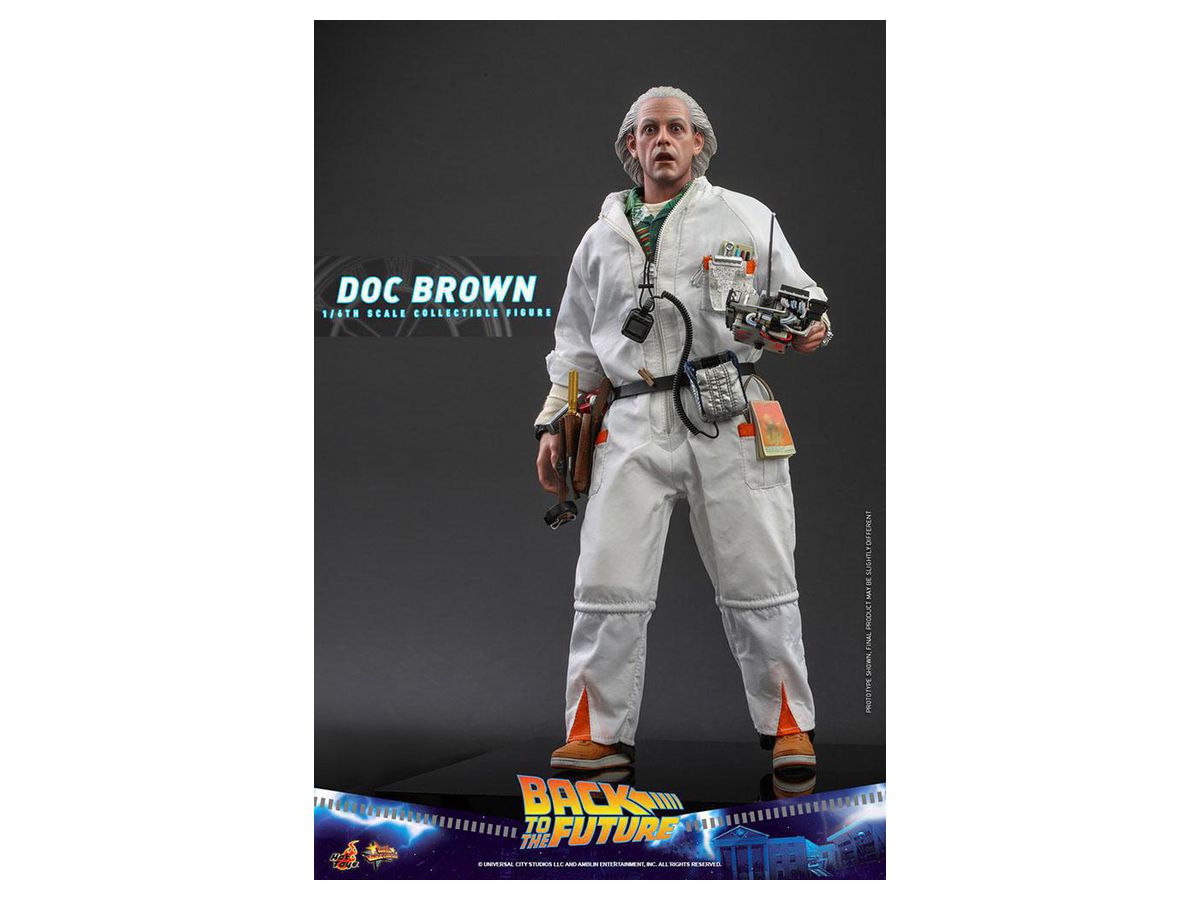 Movie Masterpiece - Fully Poseable Figure: Back to the Future - Doc Brown