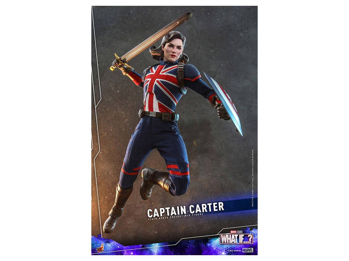 Television Masterpiece - Scale Fully Poseable Figure: What If...? - Captain Carter