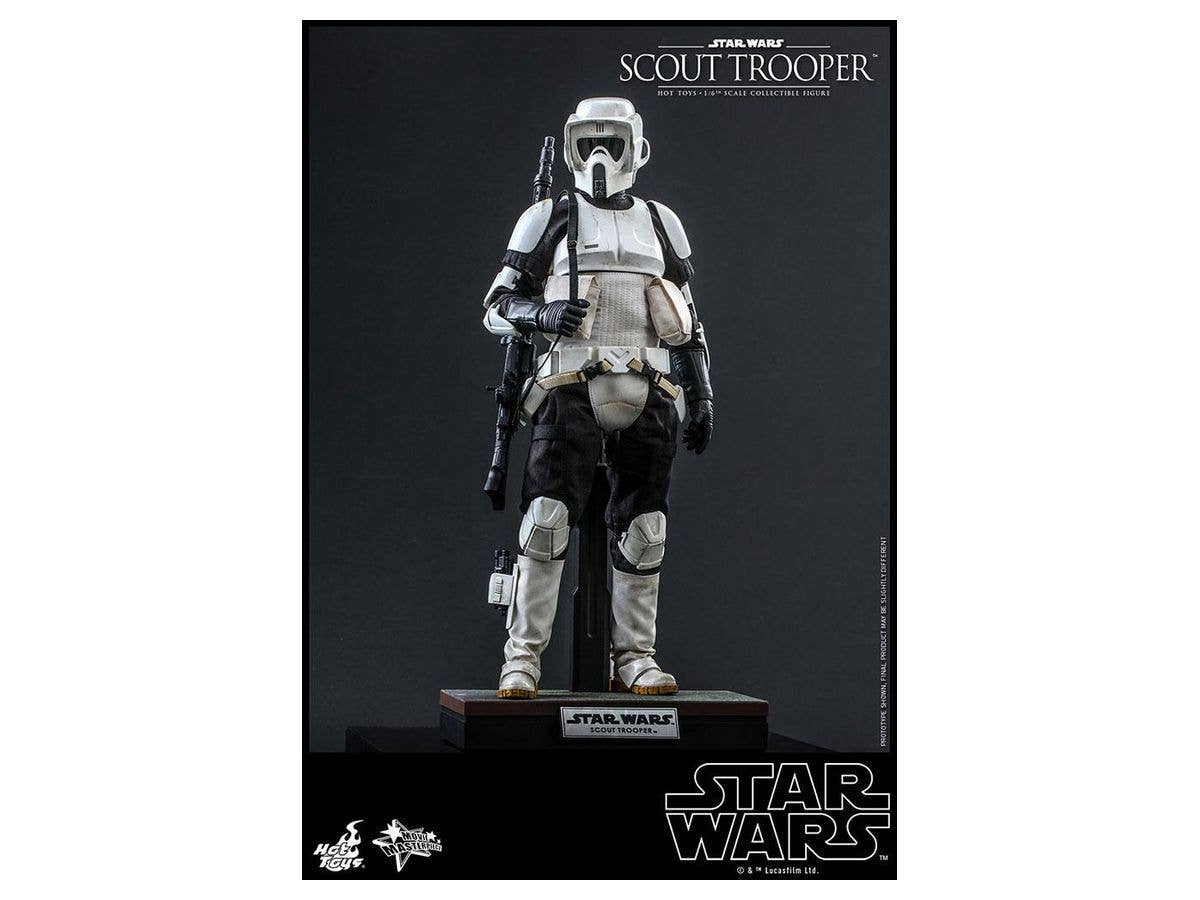 Movie Masterpiece - Fully Poseable Figure: Star Wars / Episode VI Return Of The Jedi - Scout Trooper