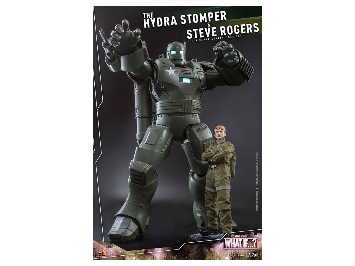 Television Masterpiece - Fully Poseable Figure: What If...? - Hydra Stomper & Steve Rogers Set