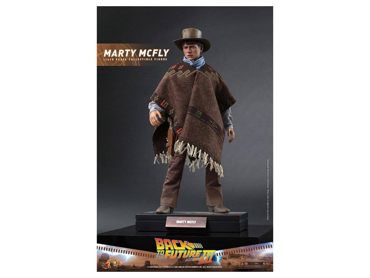 Movie Masterpiece - Fully Poseable Figure: Back to the Future Part III - Marty McFly