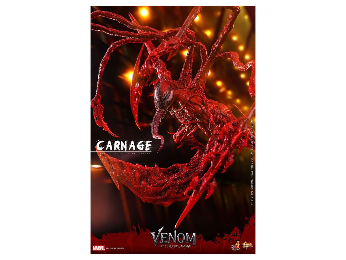 Movie Masterpiece - Fully Poseable Figure: Venom: Let There Be Carnage - Carnage