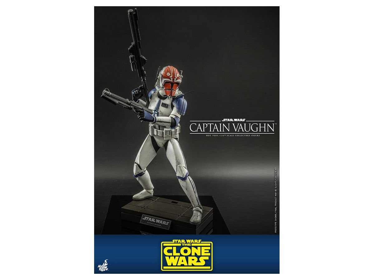 Television Masterpiece - Fully Poseable Figure: Star Wars: The Clone Wars - Captain Vaughn