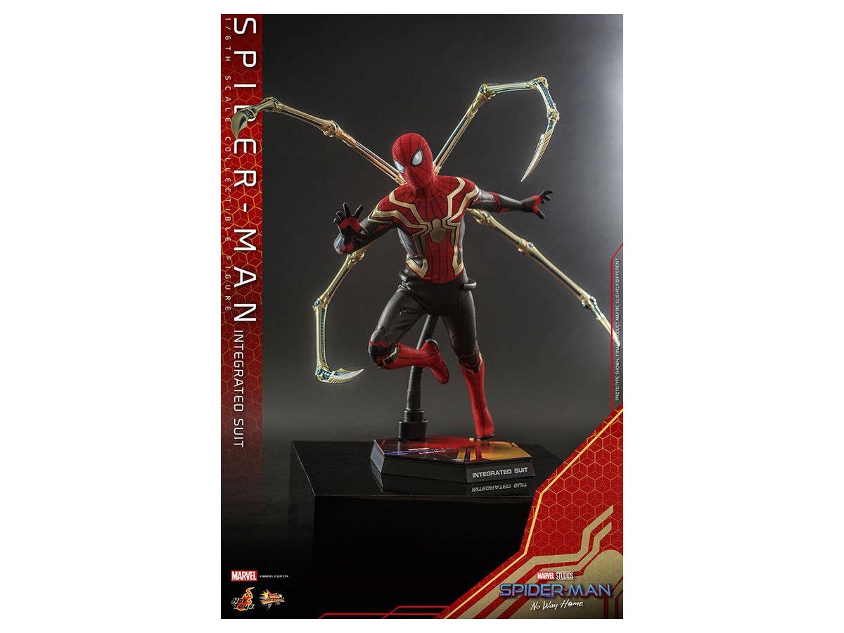 Movie Masterpiece - Scale Fully Poseable Figure: Spider-Man: No Way Home - Spider-Man (Integrated Suit Version)