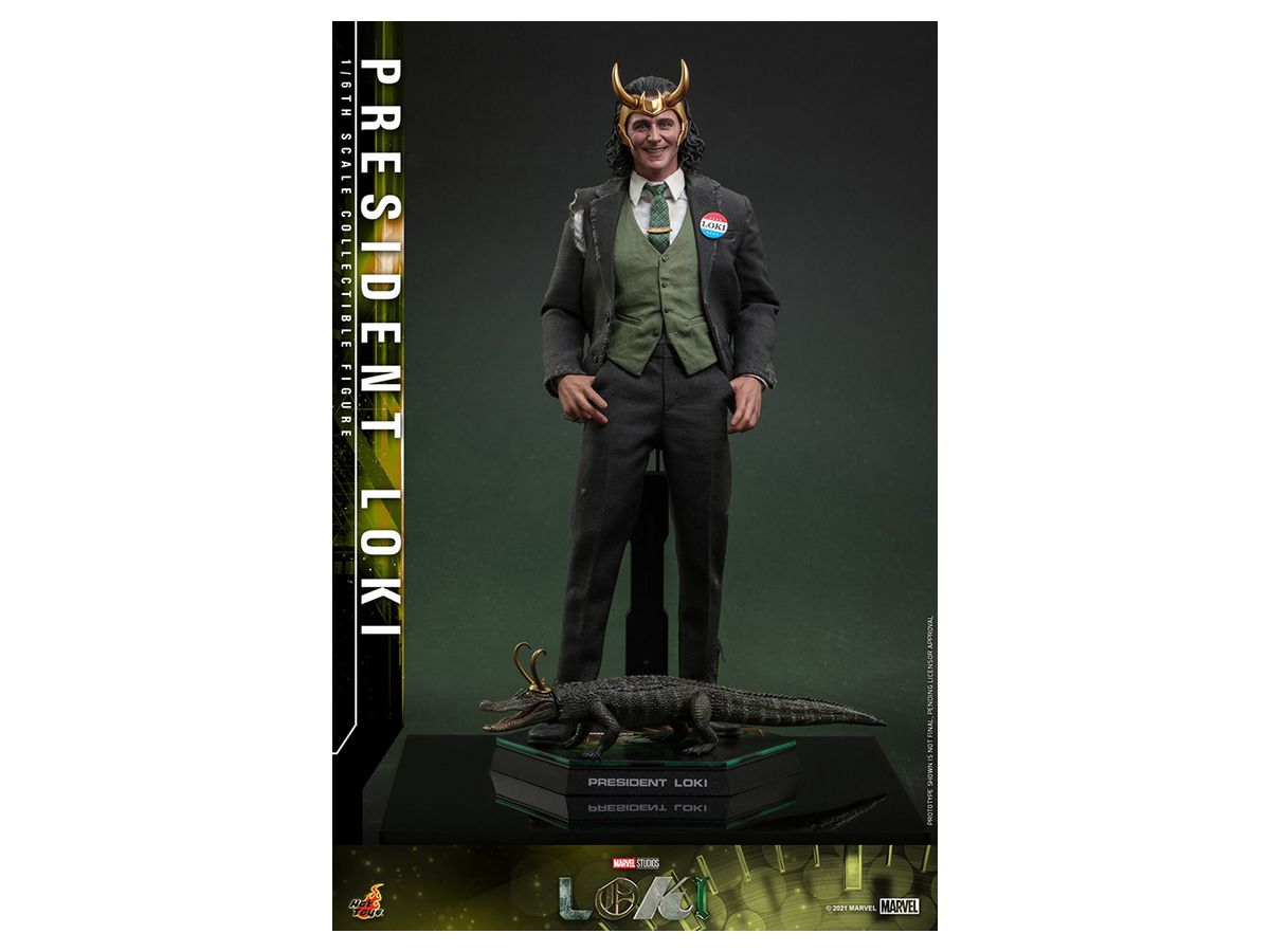 Television Masterpiece - Scale Fully Poseable Figure: Loki - President Loki