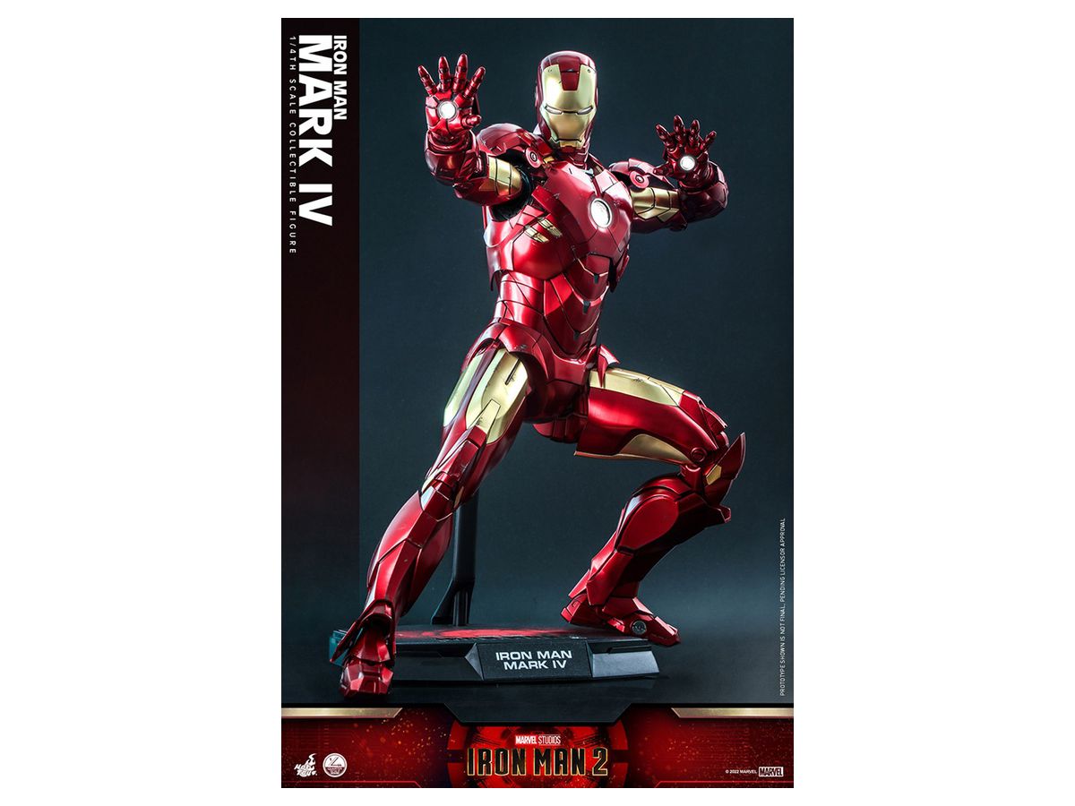 Quarter Scale - Fully Poseable Figure: Iron Man 2 - Mark 4