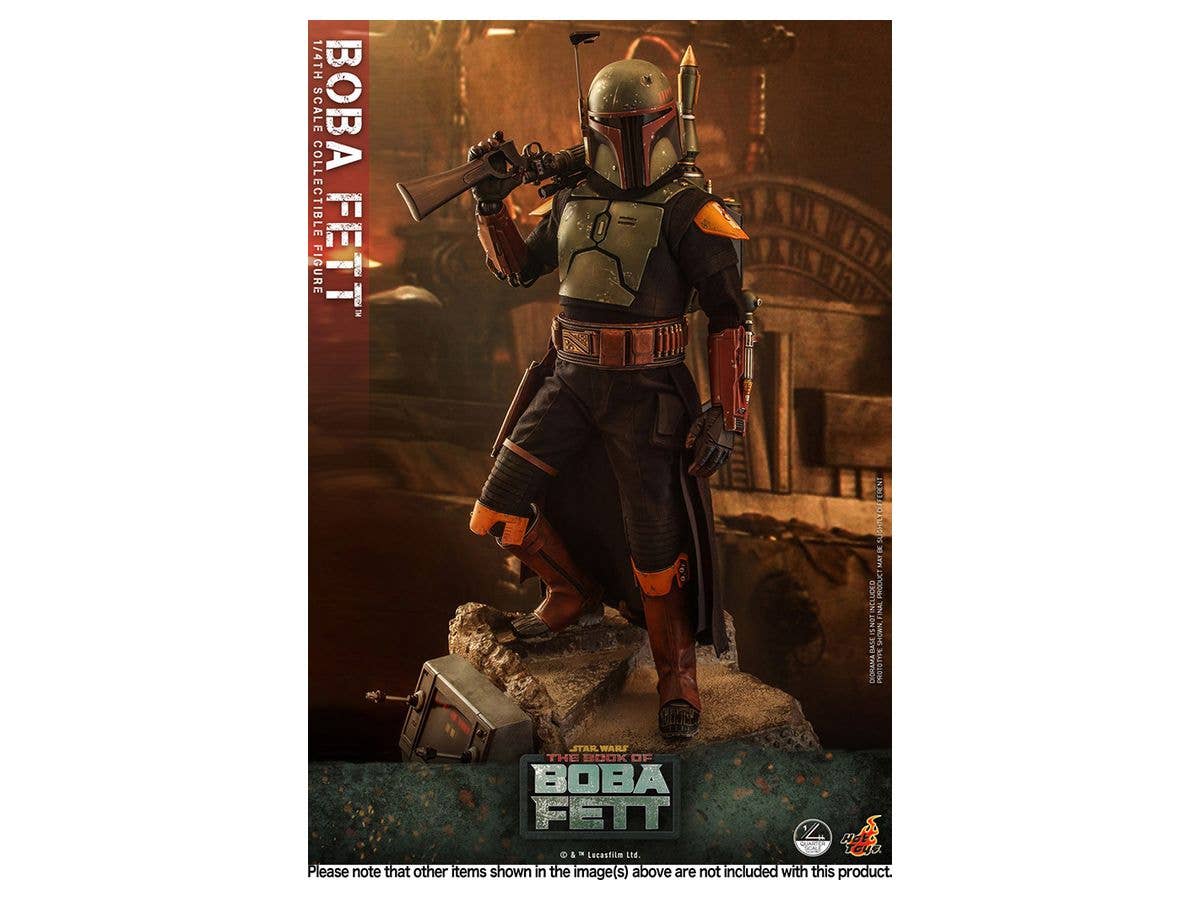 Quarter Scale - Fully Poseable Figure: The Book of Boba Fett - Boba Fett