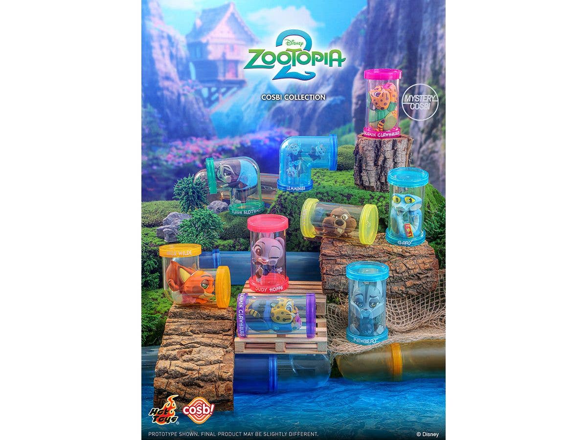Cosbi - Zootopia 2: Series 1 - Water Slider 1Box 8pcs