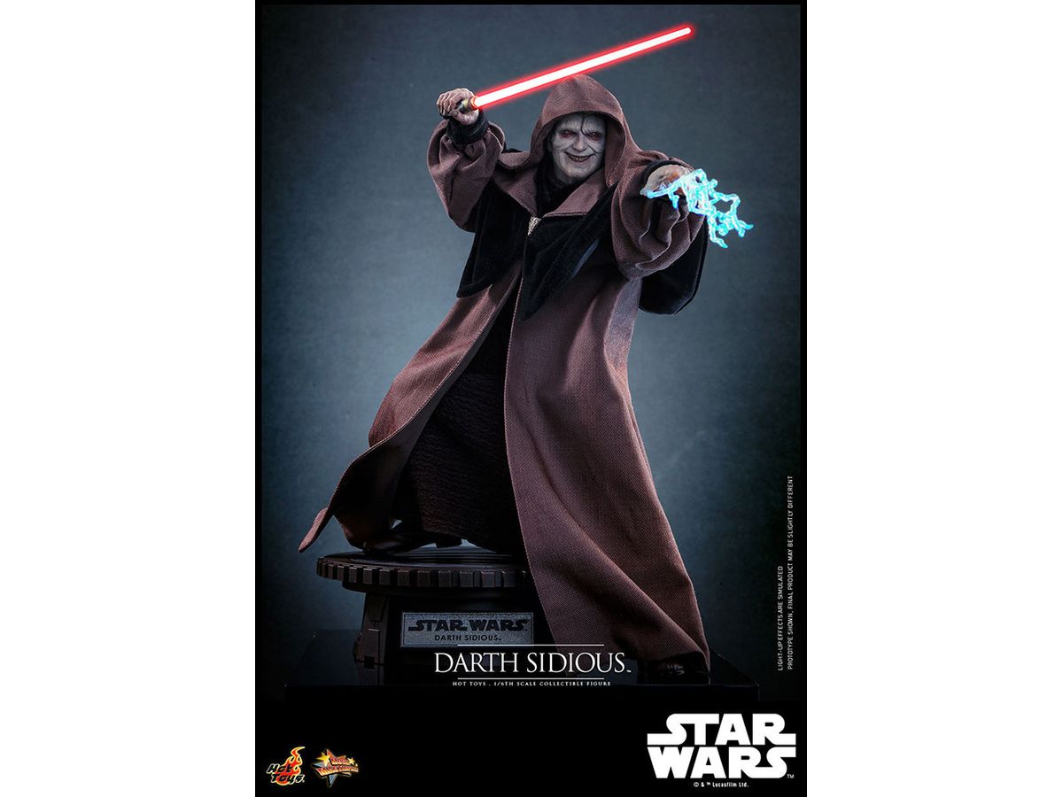 Movie Masterpiece - Scale Fully Poseable Figure: Star Wars / Episode III Revenge of the Sith - Darth Sidious
