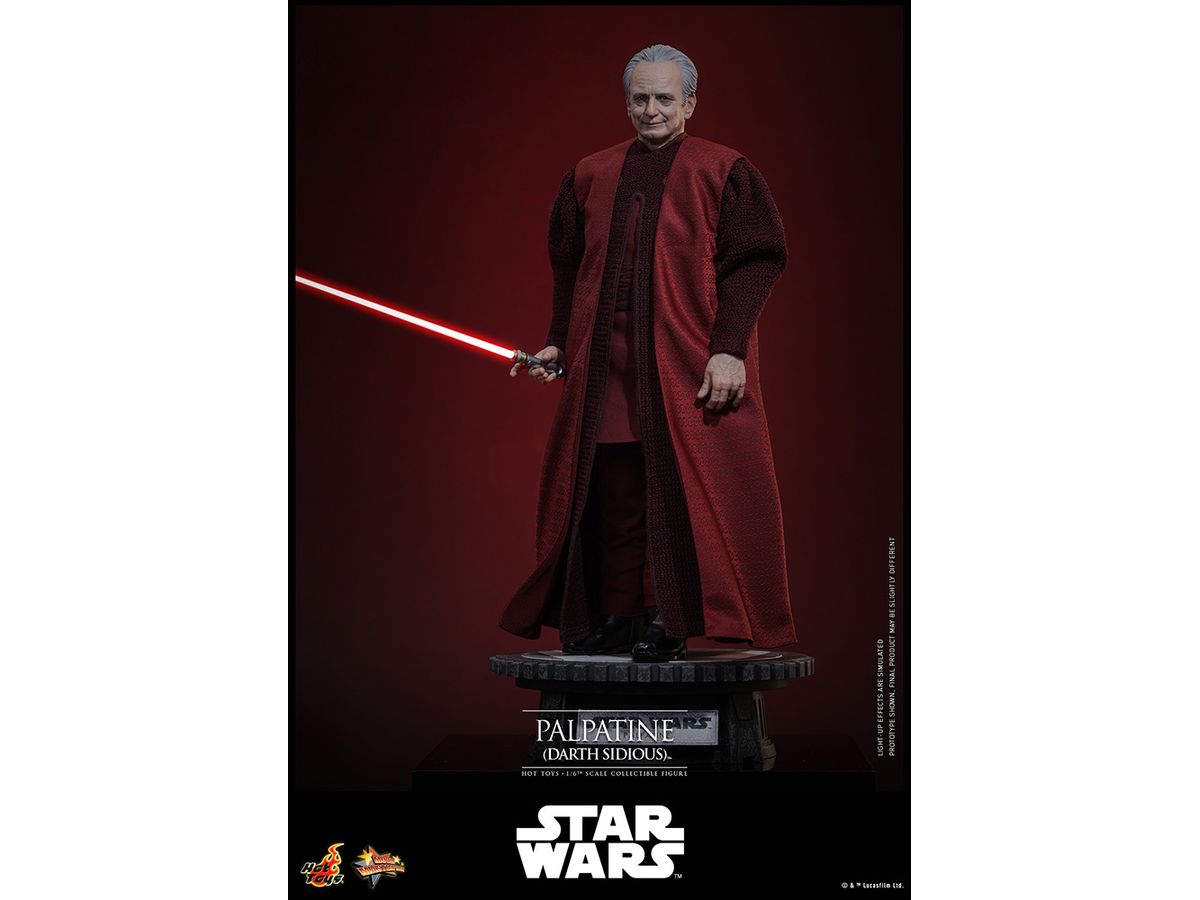 Movie Masterpiece - Scale Fully Poseable Figure: Star Wars / Episode III Revenge of the Sith - Palpatine (Darth Sidious)