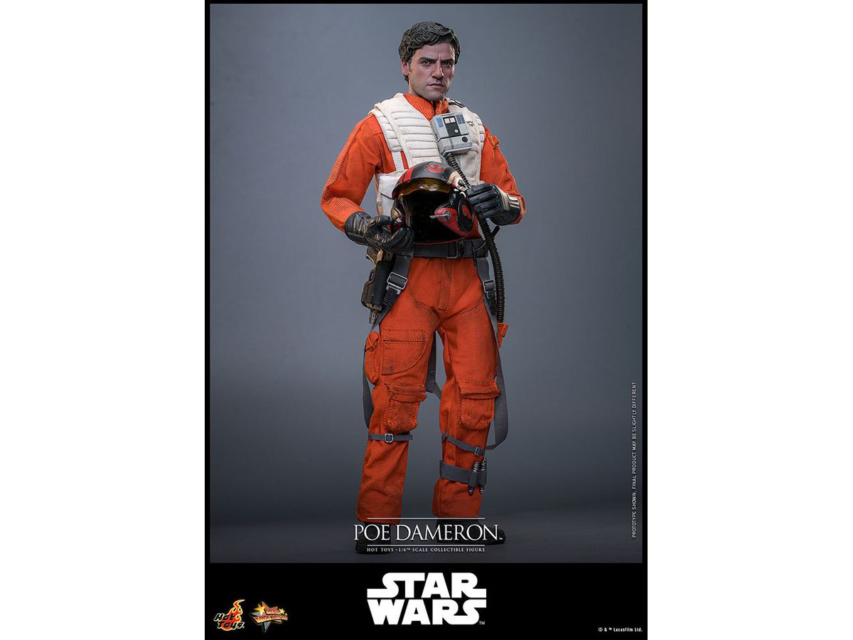 Movie Masterpiece - Scale Fully Poseable Figure: Star Wars: The Force Awakens - Poe Dameron
