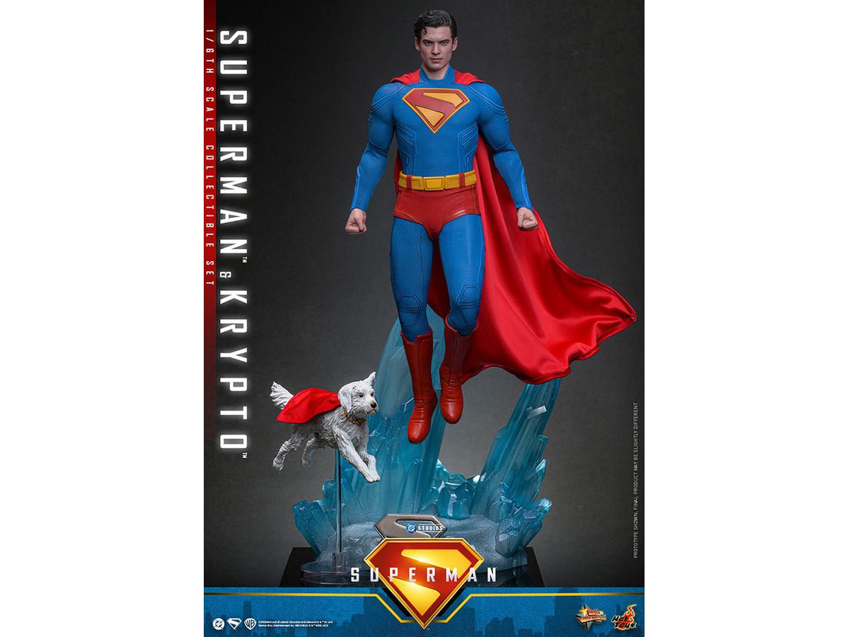 Movie Masterpiece - Fully Poseable Figure: Superman (2025) - Superman & Krypto