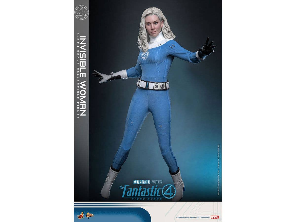Movie Masterpiece - Fully Poseable Figure: The Fantastic Four: First Steps - Invisible Woman