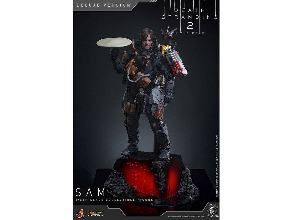 Video Game Masterpiece - Fully Poseable Figure: Death Stranding 2: On the Beach - Sam (Deluxe Version)