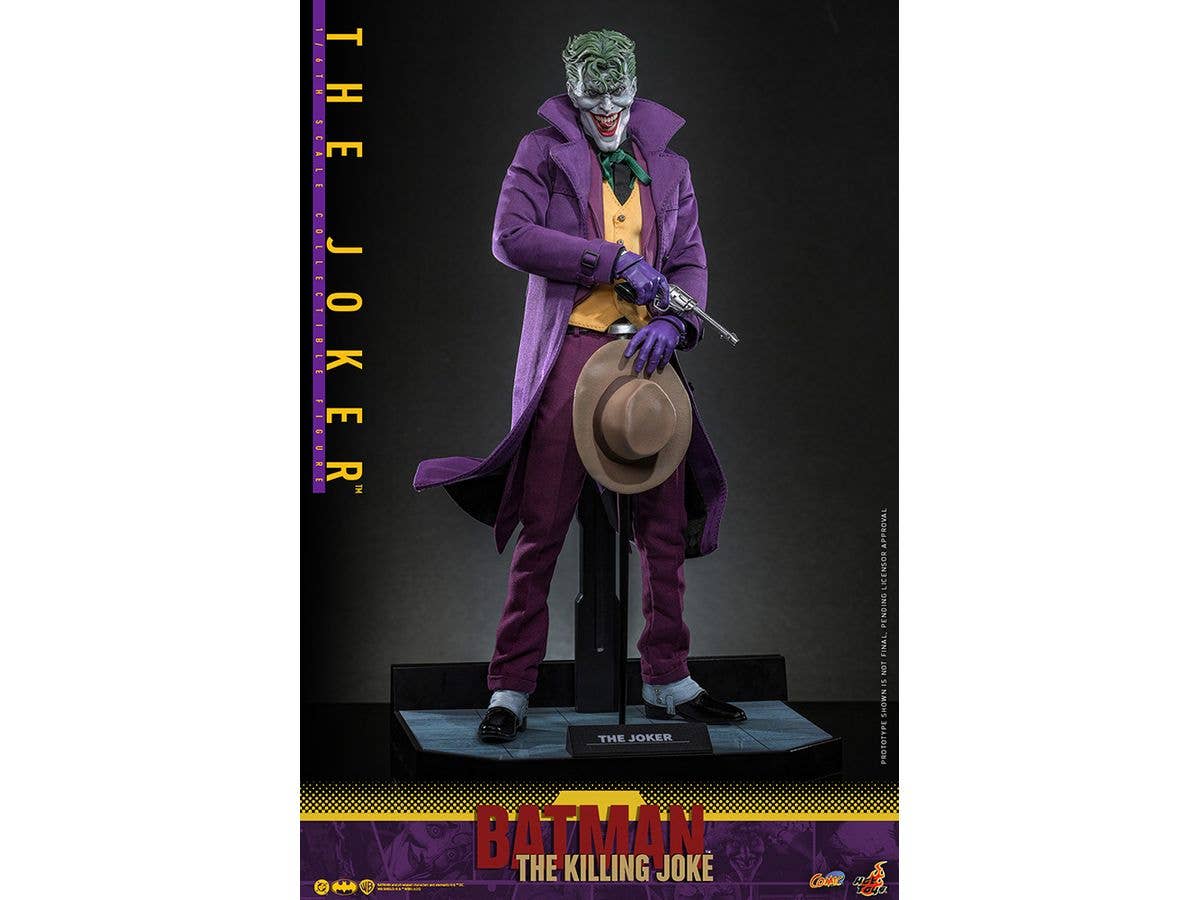 Comic Masterpiece - Scale Fully Poseable Figure: Batman: The Killing Joke - The Joker