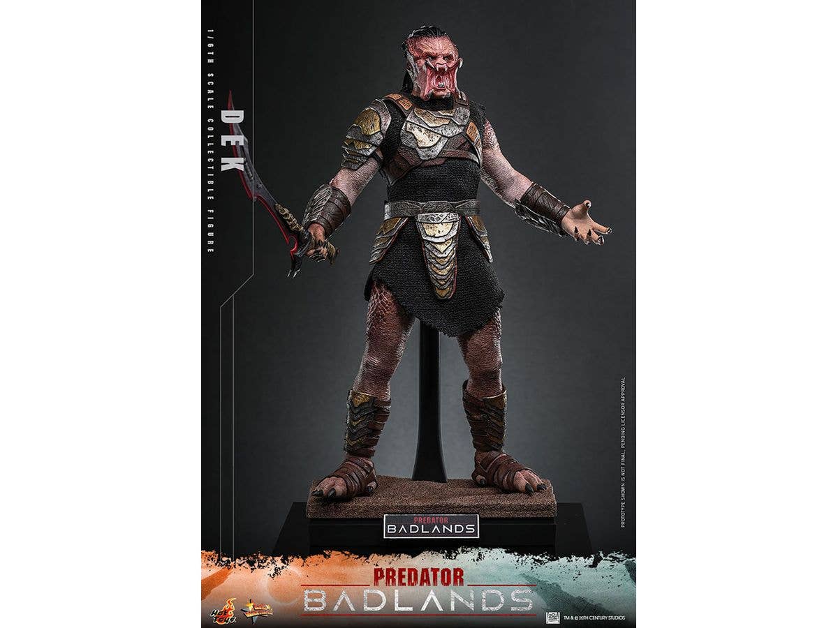 Movie Masterpiece - Fully Poseable Figure: Predator: Badlands - Dek